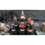 A Collection of Six Boxed Robert Harrop Country Companion Dog Figures to Include Grenadier Guard,