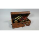 A Late Victorian Mahogany Cased Electric Shock Machine