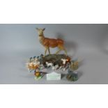 A Collection of Beswick Animal and Bird Figures, Two AF