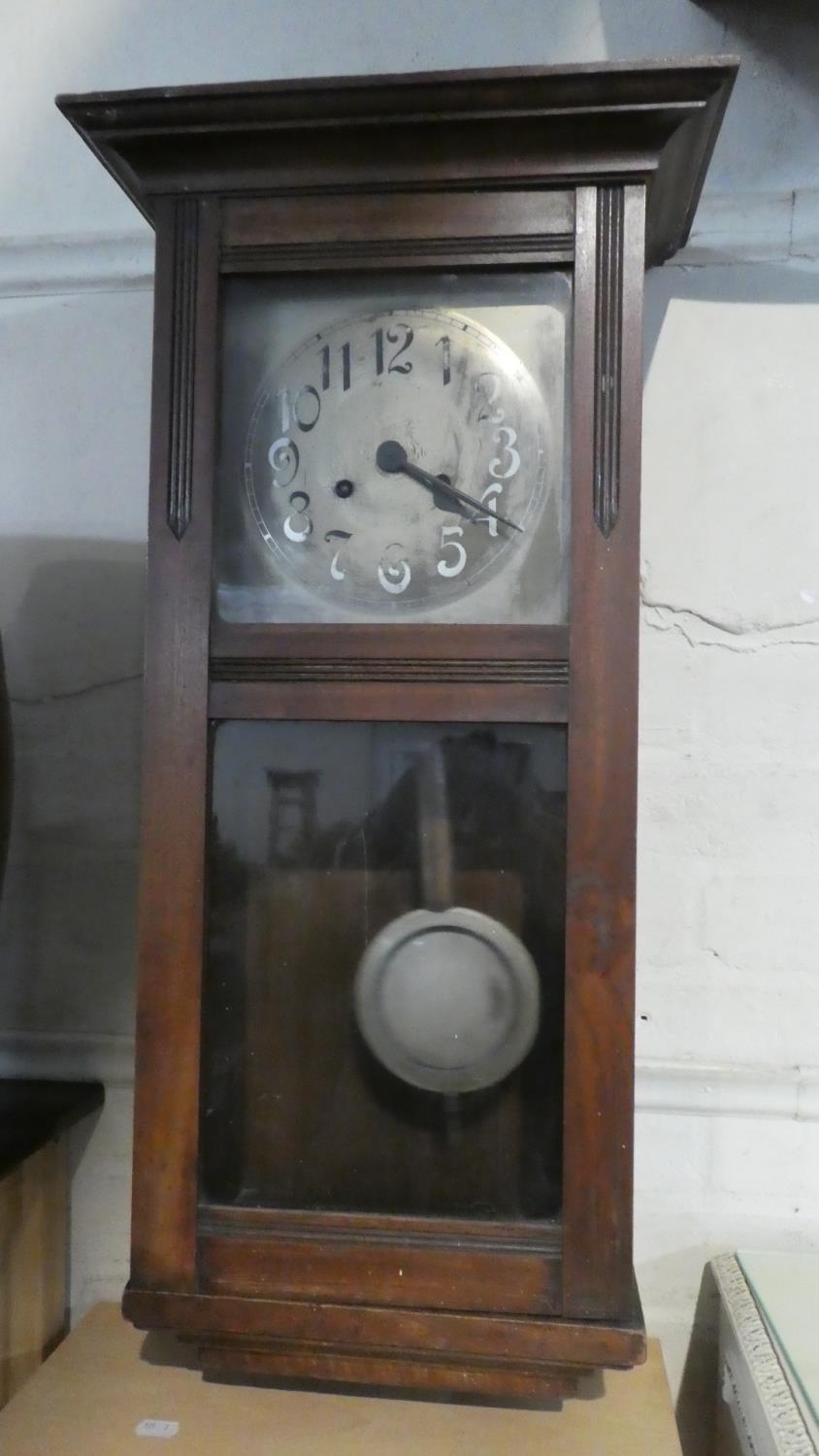 An Edwardian Wall Clock