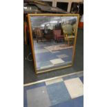 A Rectangular Wall Mirror, 94cm High