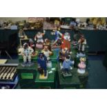 A Collection of Fourteen Boxed Robert Harrop Doggie People Figures to Include Lord Mayor of