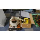 A Collection of Sundries to Include Two Siemens Notebooks, Electric Power Tools, Pressure Washer (