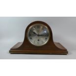 An Edwardian Mahogany Cased Mantle Clock the Dial Inscribed C Fox Ltd, Bournemouth, 43cm Wide