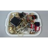 A Tray of Costume Jewellery