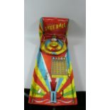 A Vintage Tin Plate Chad Valley Skee Ball Game, 23cm Long