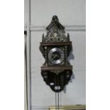 A Reproduction Atlas Clock in Need of Restoration, Missing Pendulum and One Weight
