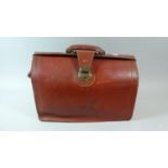 A Vintage Leather Brief Case, 41cm Wide