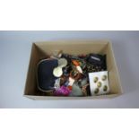 A Box of Costume Jewellery