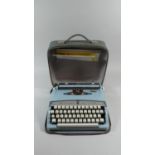 A Portable Vintage Brother Deluxe Typewriter