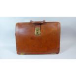 A Vintage Leather Brief Case