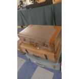 Three Vintage Suitcases