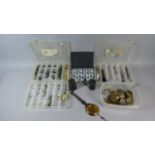 A Collection of Various Clock Parts, Pendulum etc