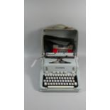 A Vintage Hermes 3000 Portable Manual Typewriter