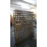 A Farrow and Jackson 232 Bottle Wine Rack, 140cm Wide