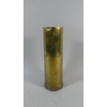 A 1918 Brass Shell Case, 29cm High