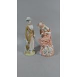 Two Figural Ornaments