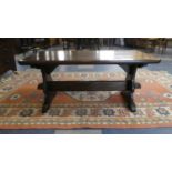 An Oak Refectory Style Coffee Table