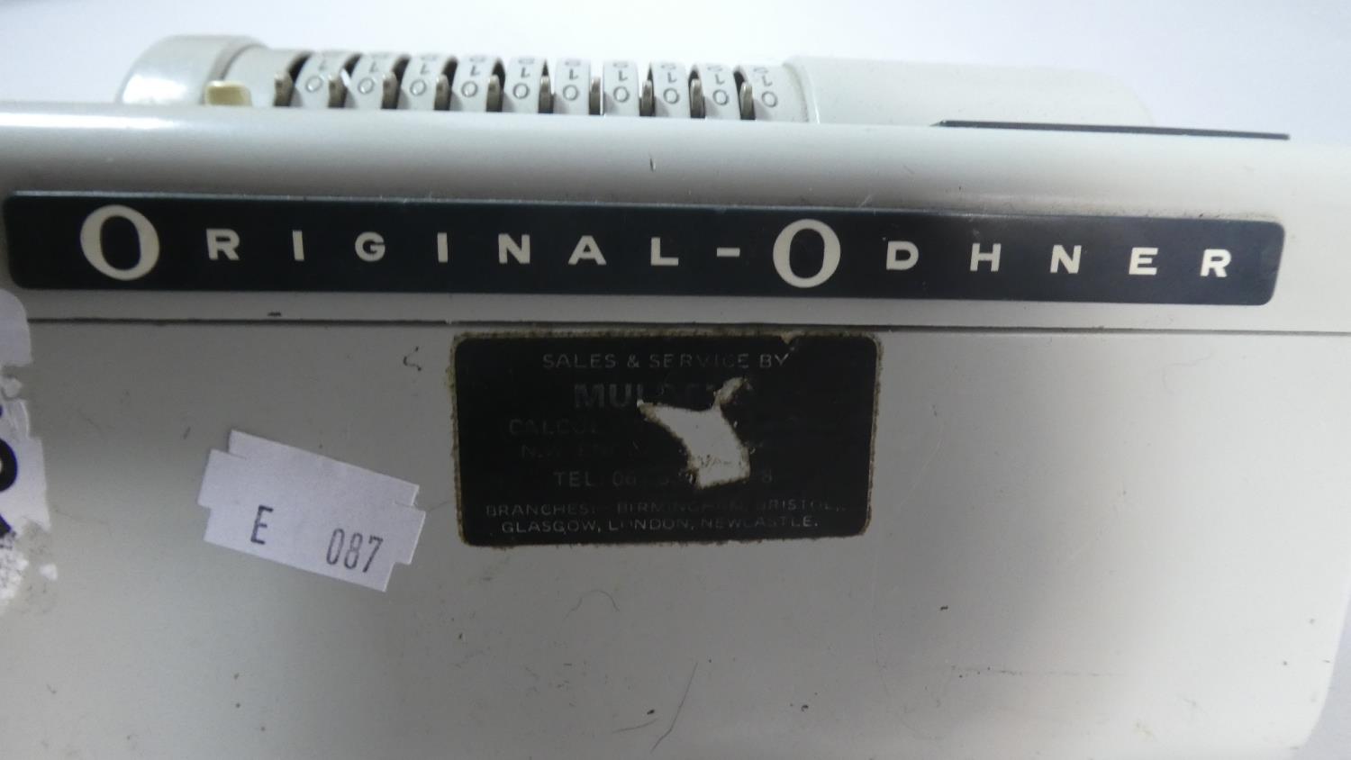 A Vintage Original Odhner Calculating Machine - Image 2 of 2