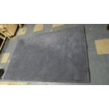 A Blue Woollen Rug, 80cm x 120cm