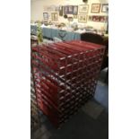 Two 40 Bottle Wine Racks, 58cm Deep