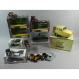 A Collection of Six Boxed Diecast Toys, Ten Unboxed Examples and a Delboy's Bank Reliant Car