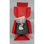 A Contemporary Silver Brooch, a Modigliani Reproduction