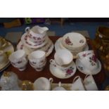 A Collection of Various Floral Patterned Teawares etc