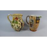 A Woods Indian Tree Jug Together with a Beswick Jug No.1126