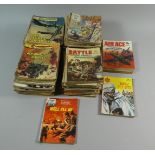 A Collection of 101 War Comics, Battle Picture Library, Commando, War Picture Library etc