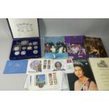 A Collection of Various Proof Coins, Coin Set, Coin Commemorative Covers etc