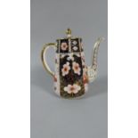 A Royal Crown Derby Imari Coffee Pot, Pattern no.2451