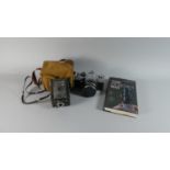 A Vintage Praktica LTL Camera and Book Together with a Vintage Ensign Ful-Vue II Camera Complete