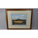 A Limited Edition Print of Shropshire, The View from Harley, Signed and Numbered by Roberts