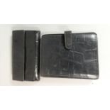 A Mulberry Leather Wallet and a Mulberry Filofax Wallet