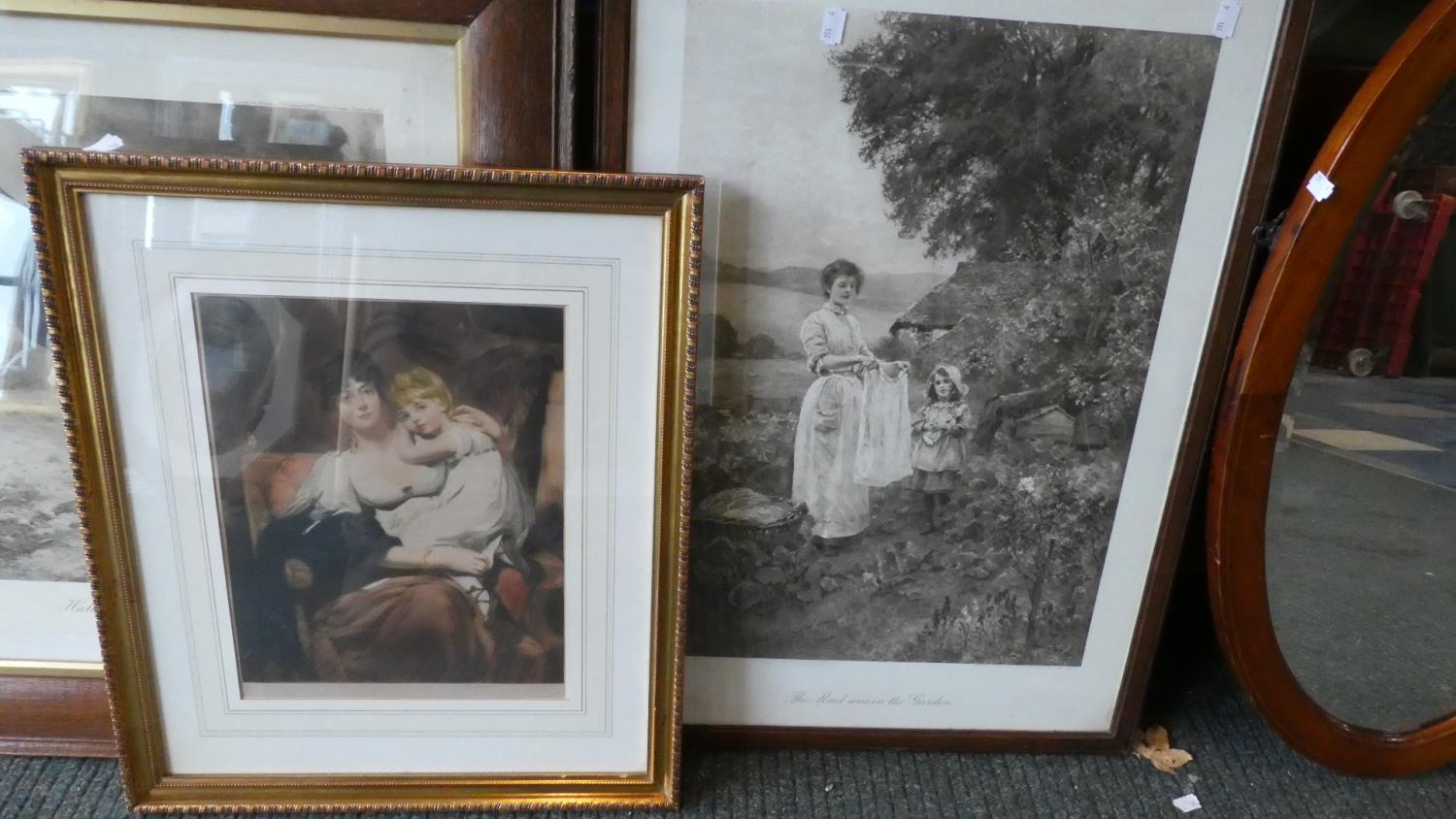 Two Framed Edwardian Prints