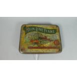 A Mainline Flake Tobacco Tin (WD and HO Wills of Bristol) with Decoration to Front and Interior