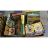 Two Boxes of Children's Games, Board Games etc