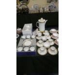 A Collection of Wedgwood Marguerite Coffee Wares to Include Box Set of Six Cans and Saucers, Boxes