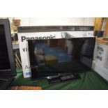 A Panasonic Viera LCD 32" TV with Remote