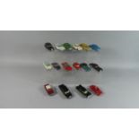 A Collection of 16 Corgi Cars to include Ford Thunderbird, Morris Cowley, Renault Floride, Austin