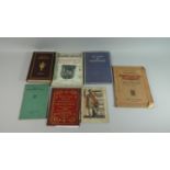 A Collection of Books Relating to the Potteries to Include a 1894 Bound Volume of Josiah Wedgwood by