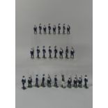 A Collection of 27 Britains Lead Sailors. Repainted