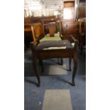 An Edwardian Lift Top Piano Stool with Collection of Sheet Music, 51cm Wide