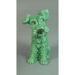 A Sylvac Seated Terrier, Model no. 1380, 28.5cm High