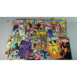 A Collection of Approximately 49 Marvel X Men Comics 1980's