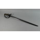 A 19th Century Short Sword with Corroded Blade, 61cm Long