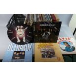 A Collection of Approximately 100 LP Records to Include Three Boxed Sets, Madness, Ultravox, Elvis
