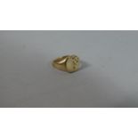 A 9ct Gold Signet Ring, 5.7g