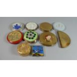 A Collection of Vintage Powder Compacts